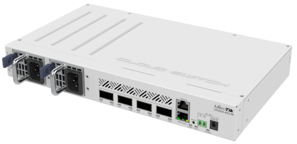 CRS504-4XQ-IN switch Gestionado Fast Ethernet (10/100) Energía sobre Ethernet (PoE) Blanco