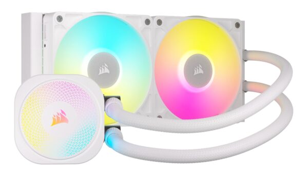 iCUE LINK TITAN RX RGB Procesador Sistema de refrigeración líquida todo en uno 12 cm Blanco 1 pieza(s)