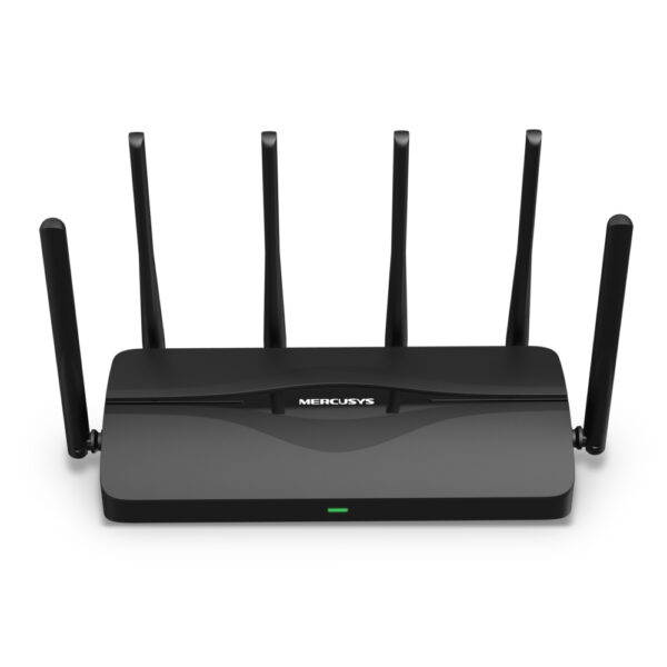 MR47BE router inalámbrico 2.5 Gigabit Ethernet Tribanda (2.4 GHz / 5 GHz / 6 GHz) Negro
