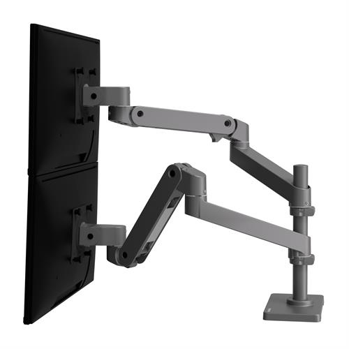 LX Pro Series 45-690-293 soporte para monitor 68,6 cm (27") Escritorio Gris Oscuro