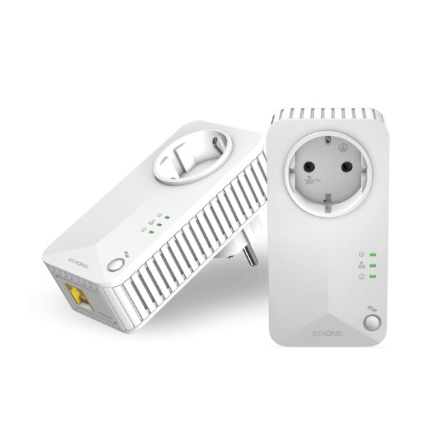 Powerline 600 Duo 600 Mbit/s Ethernet Blanco 2 pieza(s)