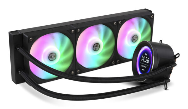 Hummer X-360 LCD Procesador Refrigerador de aire 12 cm Negro 1 pieza(s)