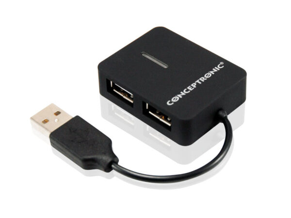 Travel 4 Ports USB Hub