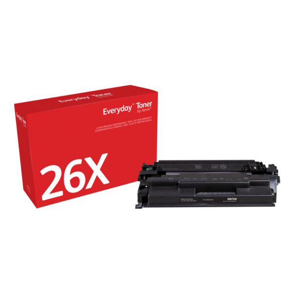 Everyday Toner EverydayNegro di Xerox compatibile con HP 26A (CF226A), Capacidad estándar