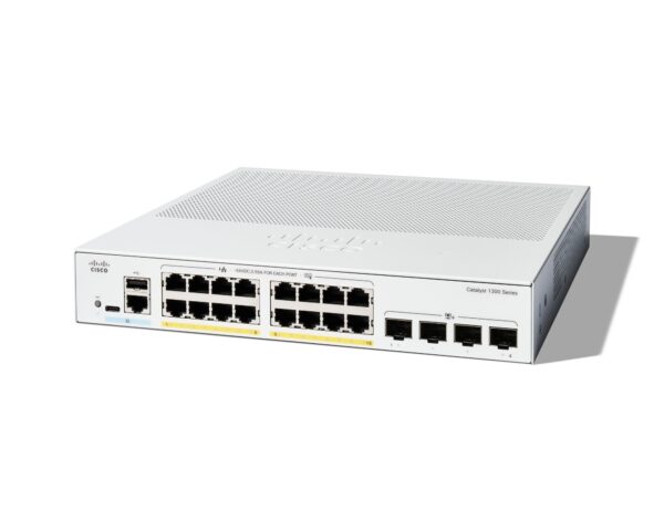 C1300-16P-4X switch Gestionado L2/L3 Gigabit Ethernet (10/100/1000) Blanco
