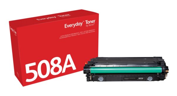 Everyday Toner EverydayNegro di Xerox compatibile con HP 508A (CF360A), Capacidad estándar