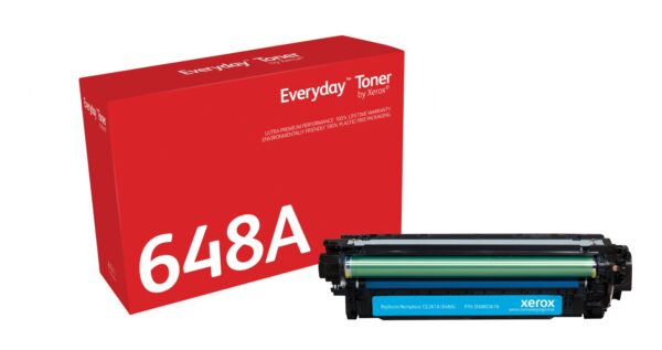 Everyday Toner EverydayCian di Xerox compatibile con HP 648A (CE261A), Capacidad estándar