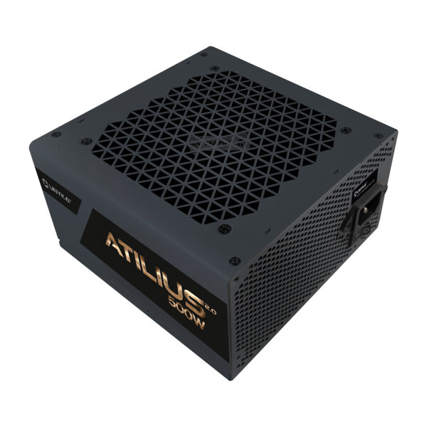 ATX Atilius 2.0 Black 500W 80+ Bronze unidad de fuente de alimentación 20+4 pin ATX Negro