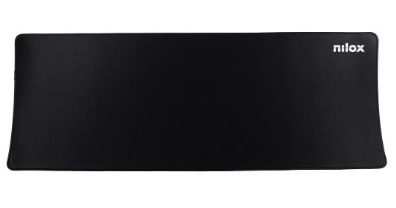 Alfombrilla extra-grande negra de