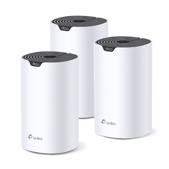 Deco S7 (3-pack) Doble banda (2,4 GHz / 5 GHz) Wi-Fi 5 (802.11ac) Blanco, Negro Interno