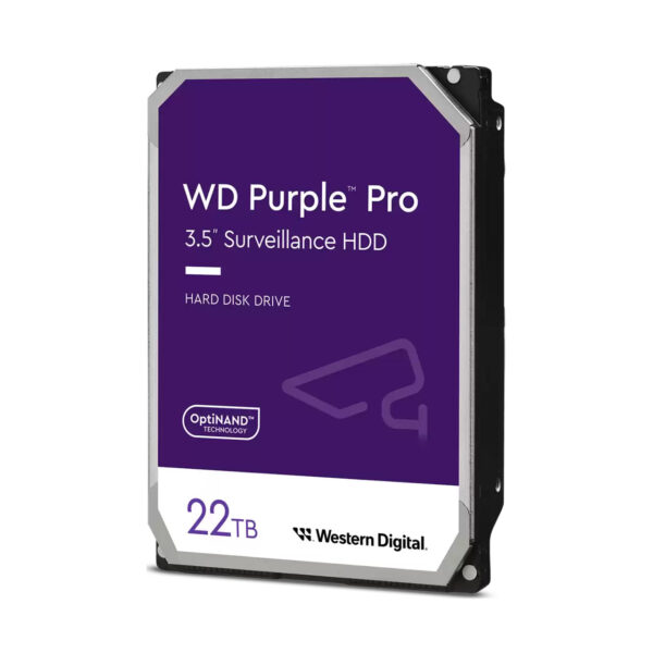Purple Pro disco duro interno 22 TB 7200 RPM 512 MB 3.5" Serial ATA III