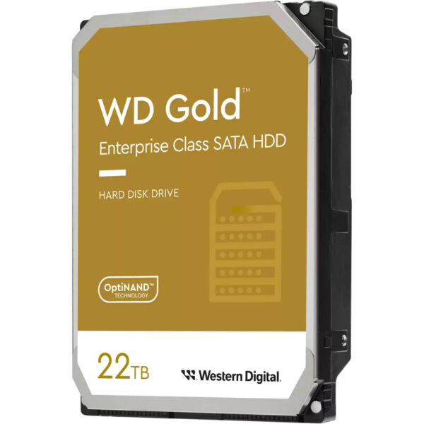 Gold disco duro interno 22 TB 7200 RPM 512 MB 3.5" Serial ATA III
