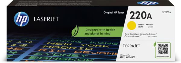 Cartucho de tóner Original LaserJet 220A amarillo