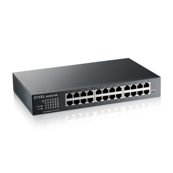 GS1915-24E Gestionado L2 Gigabit Ethernet (10/100/1000) 1U Negro