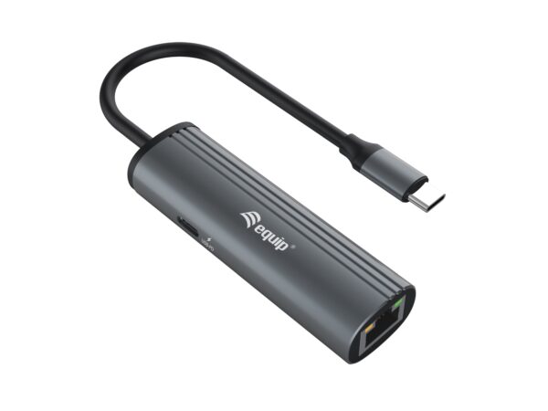 Adaptador USB-C a red Gigabit RJ45 + 100W USB PD