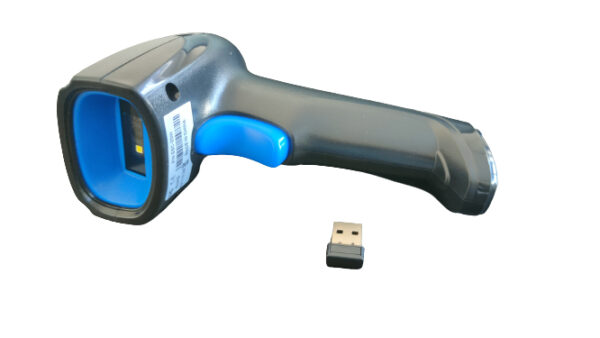 ESC-2DW lector de código de barras Lector de códigos de barras portátil 1D/2D CMOS Negro