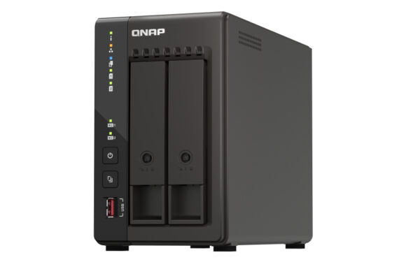 TS-253E NAS Torre Intel® Celeron® J6412 8 GB 0 TB QNAP QTS Negro