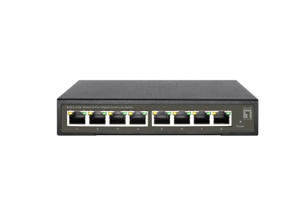 GES-2108 switch Gestionado L2 Gigabit Ethernet (10/100/1000) Negro