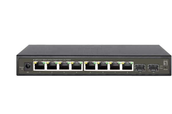 GES-2110 switch Gestionado L2 Gigabit Ethernet (10/100/1000) Negro