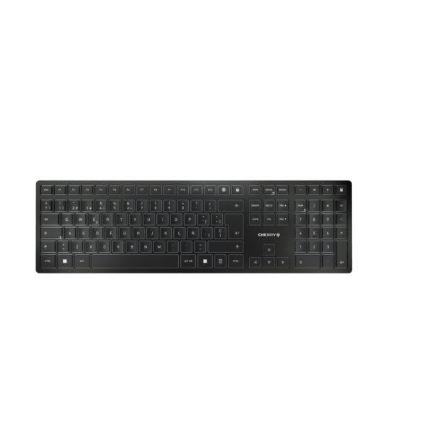 KW 9100 SLIM teclado Universal RF Wireless + Bluetooth QWERTY Español Negro