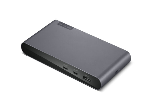 40B30090EU base para portátil y replicador de puertos 2 x USB 3.2 Gen 2 (3.1 Gen 2) Type-C Gris
