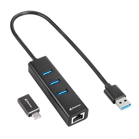 4044951037575 base para portátil y replicador de puertos Inalámbrico USB 3.2 Gen 1 (3.1 Gen 1) Type-C Negro
