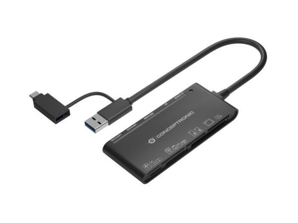 StreamVault BIAN03B lector de tarjeta USB 3.2 Gen 1 (3.1 Gen 1) Type-A Negro