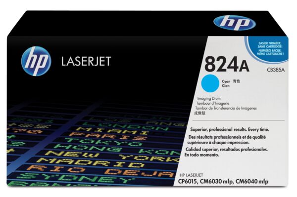 Tambor de imágenes LaserJet 824A cian