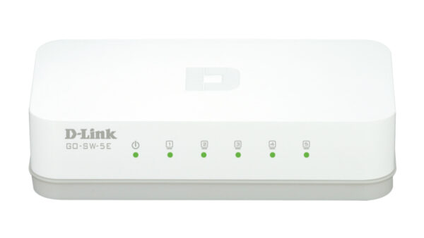 GO-SW-5E/E switch No administrado Fast Ethernet (10/100) Blanco