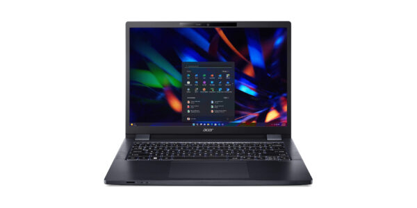 TravelMate P4 TMP414-53-G2-TCO-544N Intel Core 5 120U Portátil 35,6 cm (14") WUXGA 16 GB DDR5-SDRAM 512 GB SSD Wi-Fi 6 (802.11ax) Windows 11 Pro Azul