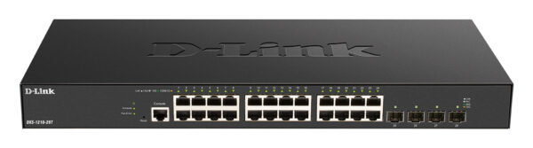 DXS-1210-28T switch Gestionado L2/L3 10G Ethernet (100/1000/10000) 1U Negro