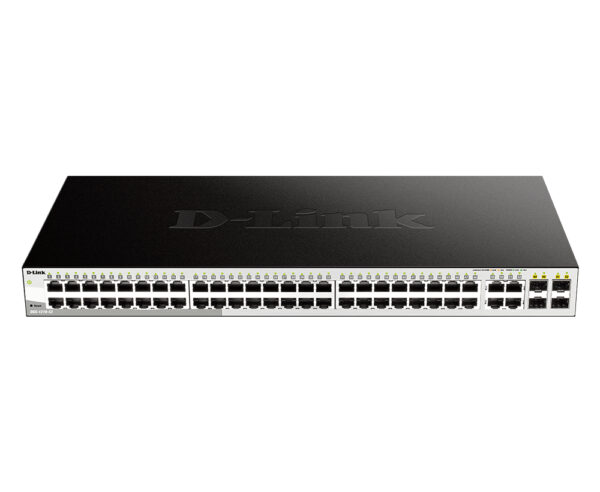 DGS-1210-52 Gestionado L2 Gigabit Ethernet (10/100/1000) 1U Negro