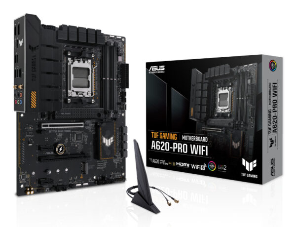 TUF GAMING A620-PRO WIFI AMD A620 Zócalo AM5 ATX