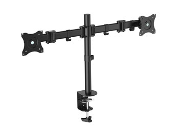 Soporte articulado de sobremesa para dos monitores de 13"-27