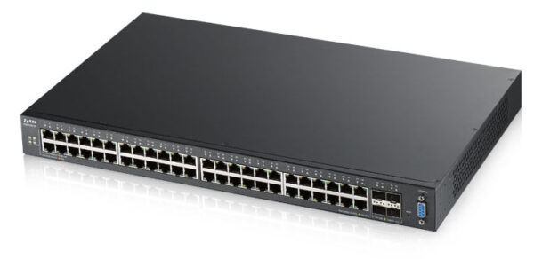 XGS2210-52 Gestionado L2 Gigabit Ethernet (10/100/1000) 1U Negro