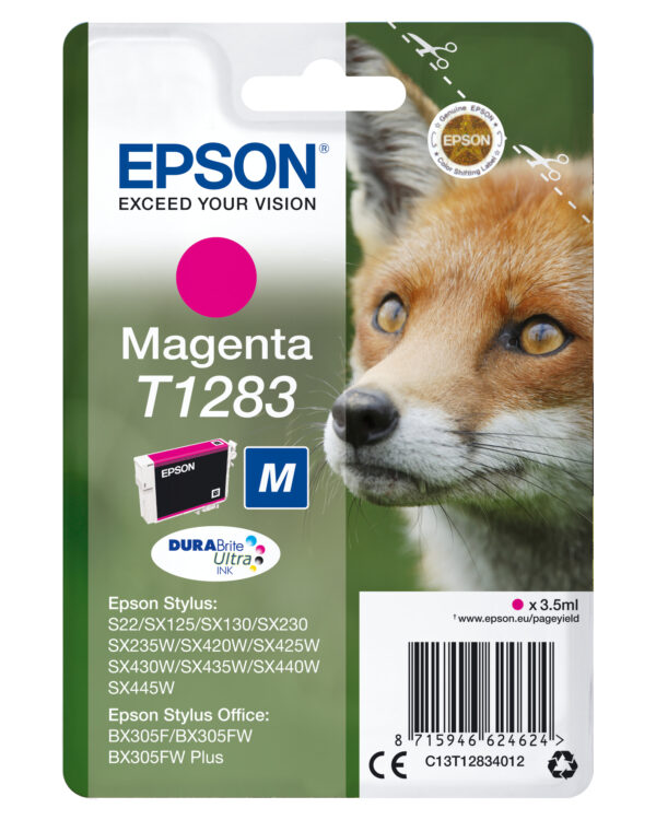 Fox Cartucho T1283 magenta (etiqueta RF)