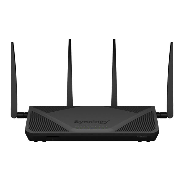 RT2600AC router inalámbrico Gigabit Ethernet Doble banda (2,4 GHz / 5 GHz) Negro