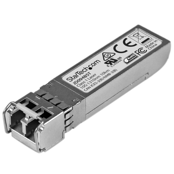 Módulo Transceptor SFP+ Compatible con HPE JD094B - 10GBASE-LR - Fibra Monomodo de 10GbE - SFP+ Ethernet Gigabit de 10Gb - LC - 10km - 1310nm - HPE 5900, 12500, 5500 DDM