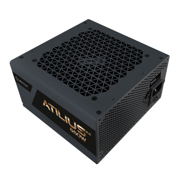 ATX Atilius 2.0 Black 650W 80+ Bronze unidad de fuente de alimentación 20+4 pin ATX Negro