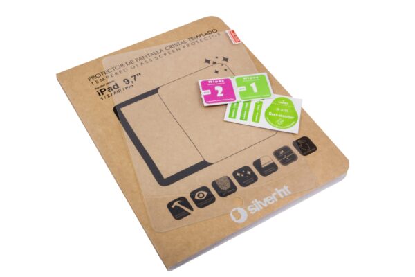 Protector de pantalla de cristal templado para Apple iPad Air 1 y 2