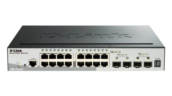 DGS-1510-52XMP Gestionado L3 Gigabit Ethernet (10/100/1000) Energía sobre Ethernet (PoE) Negro
