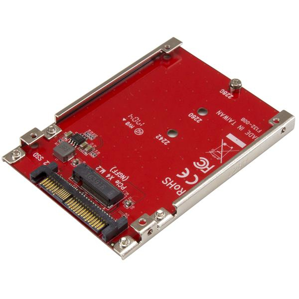 Tarjeta Adaptador PCI Express M.2 a U.2 SFF8639 para SSD NVMe M.2 - Conversor para SSD M.2 - Tarjeta Anfitrión para SSD M.2