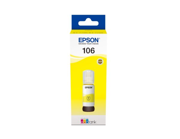 106 EcoTank Yellow ink bottle