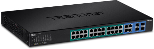TPE-5028WS switch Gestionado Gigabit Ethernet (10/100/1000) Energía sobre Ethernet (PoE) 1U Negro
