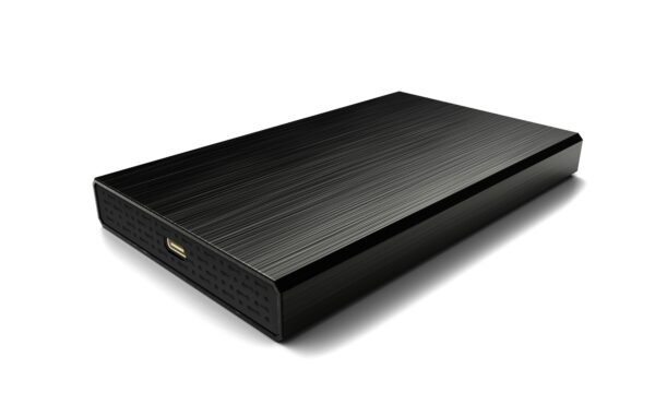 CAJA/CARCASA HDD/SSD 2.5" SLIMCHASE SCA2523C USB-C 3.2 GEN1 ALUMINIO NEGRO