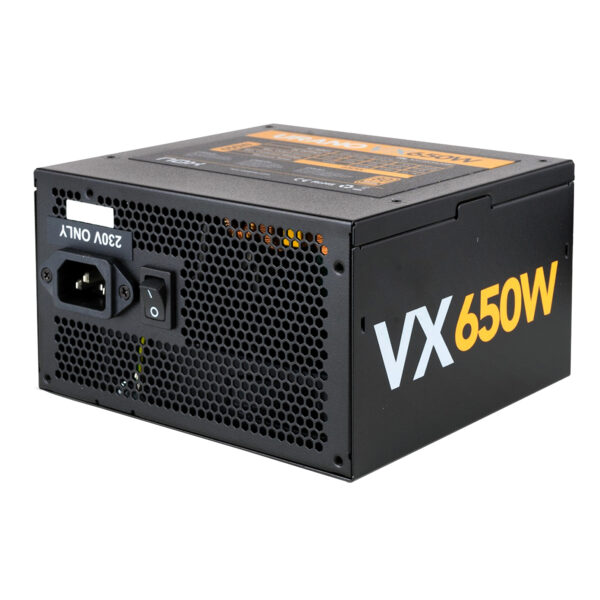 Urano VX Bronze Edition unidad de fuente de alimentación 650 W 20+4 pin ATX ATX Negro, Naranja