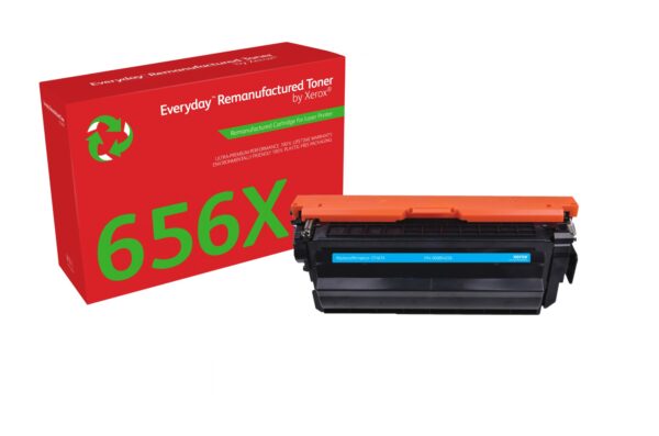 Everyday Tóner Everyday Cian remanufacturado de Xerox es compatible con HP 656X (CF461X), High capacity