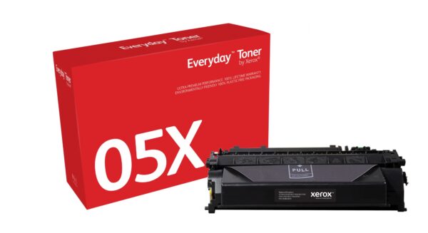 Everyday Toner EverydayNegro di Xerox compatibile con HP 05X (CE505X), Capacidad alta