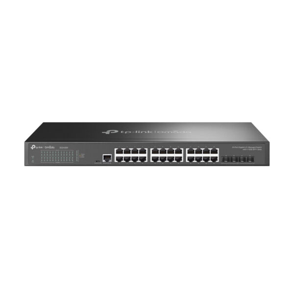 Omada SG3428X switch Gestionado L2+/L3 Gigabit Ethernet (10/100/1000) 1U Negro