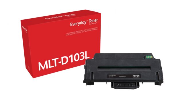 Everyday El tóner Everyday Negro de Xerox es compatible con Samsung MLT-D103L, Capacidad alta